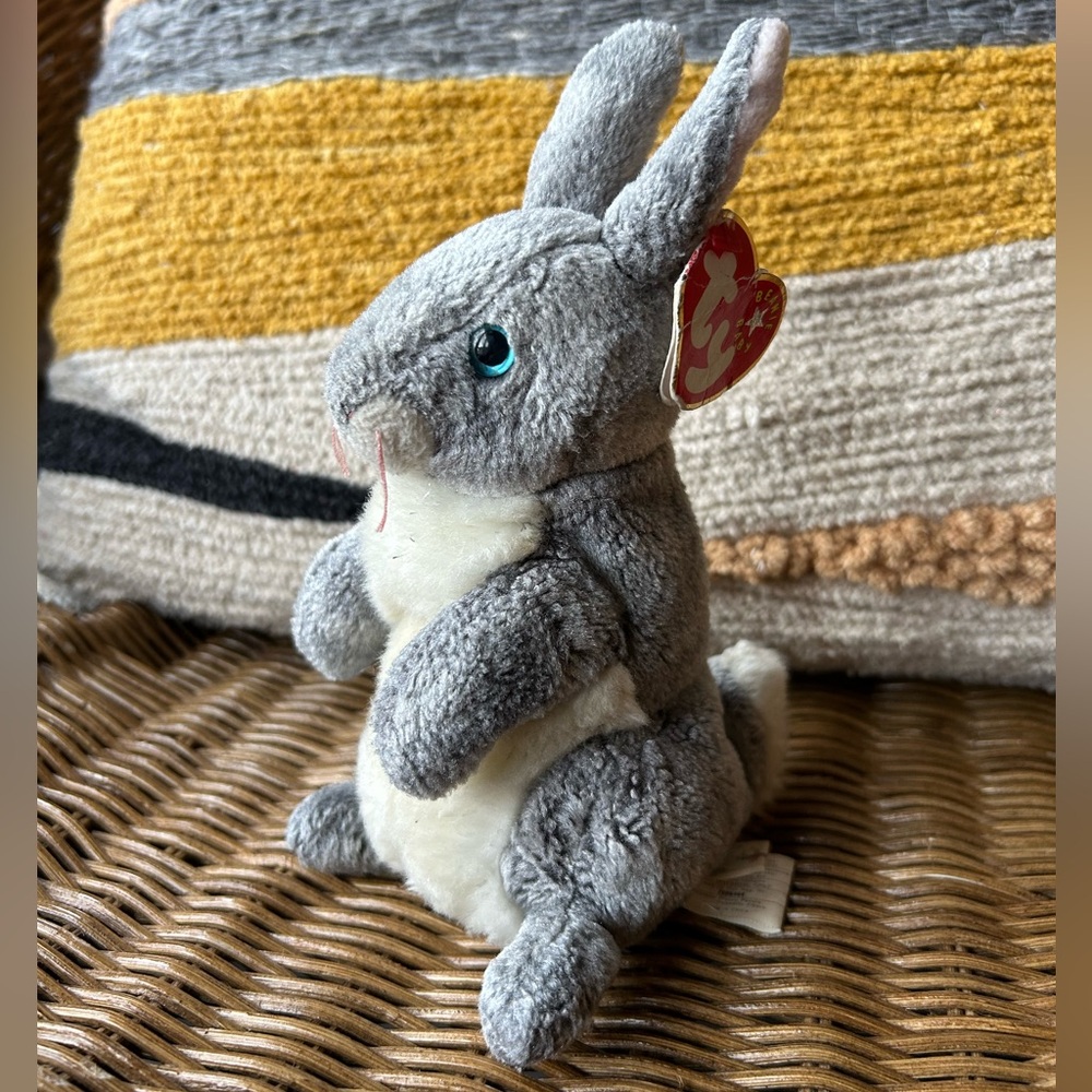2/$20❤️- TOY | Ty Beanie Baby Hopper the bunny 2000